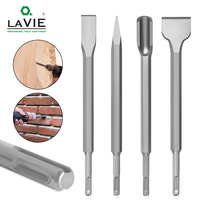 4pcs SDS PLUS Ciseaux Set Point Groove Gouge Ciseau Plat Marteau Électrique Foret Pause Béton Brique Mur Forage-C ZZYLT4A Service OEM