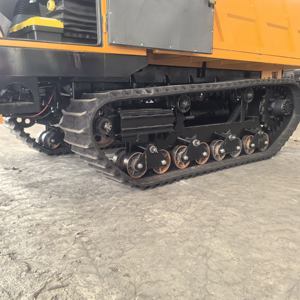 डीजल ट्रैक ट्रक टिपर, कृषि ट्रैक परिवहन वाहन, मिनी रबर ने मिट्टी के लिए टिपर ट्रैक किया। - Product Image 2