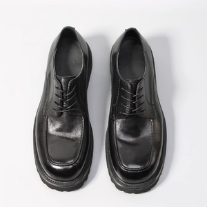 Zapatos de Hombre Personalizados de Alta Calidad - Zapatos Formales de Vestir de Cuero Genuino con Mayor Función Antideslizante y Mayor Altura - Product Image 4