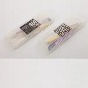 Promotie Artikelen Plastic Briefpapier Opbergdoos Met Pen Set