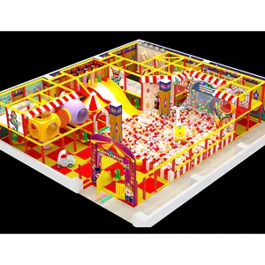 Indoor Playground Child Obstacle Course And Soft Play Game