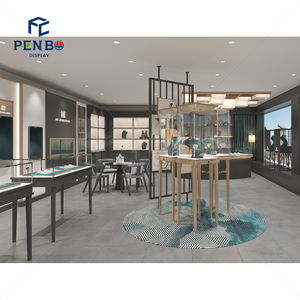 Solution complète pour bijouterie, incluant des vitrines sur mesure, des comptoirs et une aménagement intérieur <span class=keywords><strong>complet</strong></span> - Product Image 3