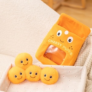 Juguetes <span class=keywords><strong>de</strong></span> Peluche <span class=keywords><strong>de</strong></span> Snacks <span class=keywords><strong>de</strong></span> Queso, Bolsas <span class=keywords><strong>de</strong></span> Peluche Creativas con Forma <span class=keywords><strong>de</strong></span> Snack, Juguetes para Bebés, Muñecos Bordados Lindos, Regalos - Product Image 6