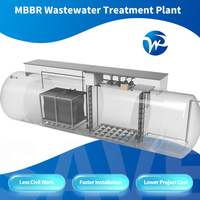 Station d'épuration MBBR préassemblée pour eaux usées industrielles |   Solution compacte haute capacité pour usage industriel