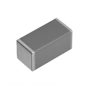 Distribuidor Autorizado de Condensadores Cerámicos MLCC de Montaje Superficial 150 pF C3216C0G2J151G060AA, Grado Comercial MLCC1206C0G6 - Product Image 1