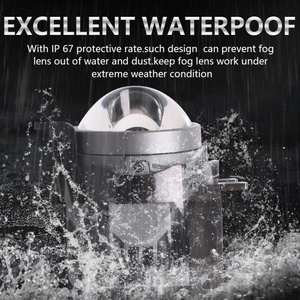 New Waterproof <b>Led</b> Headlight 3 Color Fog Light 3 Inch Bi <b>Led</b> <b>Projector</b> Lens in Auto Motorcycle Lighting Systems - Product Image 3