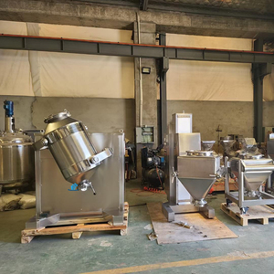 Trung Quốc <span class=keywords><strong>3D</strong></span> bột trộn Máy xay sinh tố trộn Máy trộn ba chiều cho hóa chất - Product Image 4