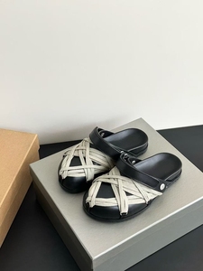 Sandales d'été noires respirantes pour l'extérieur, à bout rond et semelle souple, confortables pour la plage, légères - Product Image 6