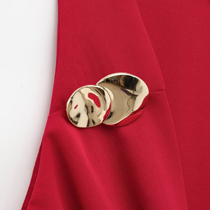 PB&ZA Femmes 2025 Nouvelle Mode Débardeurs Dorés Incrustés Vintage Sans Manches Camisoles Féminines Hauts Chics - Product Image 5