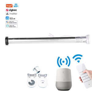 Motor tubular Tuya Zigbee de 25mm para persianas de 38mm-Alexa/<span class=keywords><strong>Google</strong></span> Home, control remoto RF, certificado CE/FCC - Product Image 1