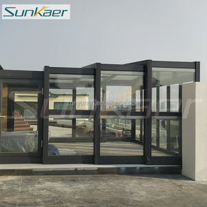 Cubierta de Patio de policarbonato para exteriores personalizada, vidrio de aluminio, Sunroom, diseño Popular, garantía de 10 años, recinto de <span class=keywords><strong>porche</strong></span> impermeable - Product Image 3