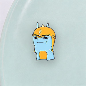 Épinglette en émail <span class=keywords><strong>Slugterra</strong></span> personnalisée, badge en métal drôle de dessin animé, épinglette de revers anime pour sacs à dos, cadeau de bijoux créatif - Product Image 3