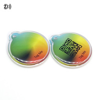 Manufaktur Hunde RFID Pet ID Tag Cat Tracking Tier ID ISO14443A NFC NTAG215 RFID Pet Tag