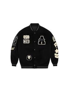 <span class=keywords><strong>Giacca</strong></span> da Baseball da Uomo Personalizzata in Misto Lana Stile High Street con Lettere Ricamate alla Moda per la Stagione Invernale Produttore di Giacche - Product Image 3