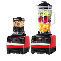 Blender listrik dapur profesional, Blender prosesor makanan, pemanas vakum, 1,75l 1100W, rumah tangga