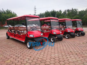 ゴルフカート2 + 6人乗りゴルフカート大人4輪バギー観光ゴルフカー中国 - Product Image 3