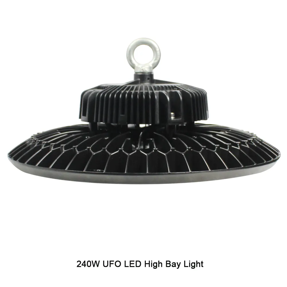 250W 100W 150W 200W LED 하이 베이 조명 공장 조명 저렴한 LED UFO 램프 창고 천장 작업장 차고 산업 조명