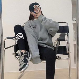 Leggings en polaire d'agneau de bonne qualité pour filles, leggings décontractés pour le sport, pantalons de yoga rayés avec leggings en polaire pour femmes - Product Image 5