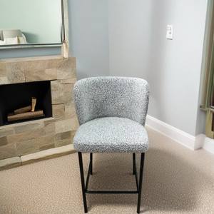 Tabourets de bar, mobilier de restaurant, cuisine, chaise haute pas chère en or, tabouret de bar avec dossier - Product Image 6