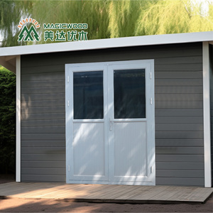 Série D Installation facile Bâtiment <span class=keywords><strong>de</strong></span> <span class=keywords><strong>jardin</strong></span> <span class=keywords><strong>Abri</strong></span> <span class=keywords><strong>de</strong></span> <span class=keywords><strong>jardin</strong></span> en WPC Longue durée <span class=keywords><strong>de</strong></span> vie Cour extérieure <span class=keywords><strong>Bois</strong></span> Plastique Composite Salle à outils - Product Image 2