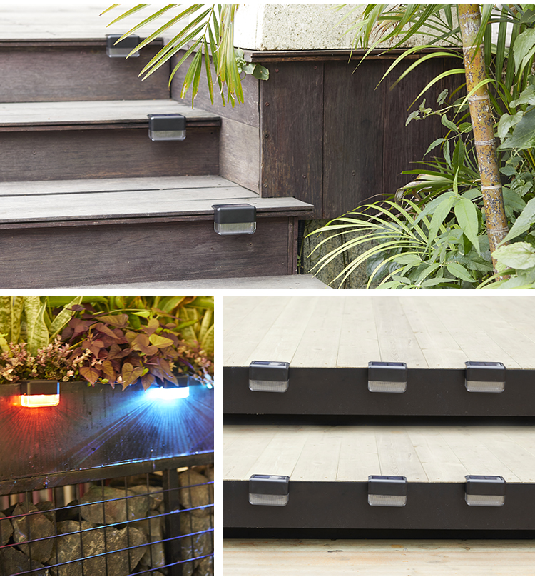 Polycrystalline Silicon Waterproof Fence Lights IP65 NI MH Battery 600MAH