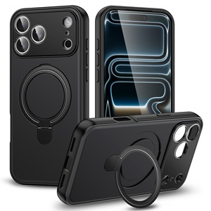 Supporto Magnetico in Metallo TPU per <span class=keywords><strong>iPhone</strong></span> 17, <span class=keywords><strong>Cover</strong></span> Antiurto con Caricatore Wireless Magnetico per <span class=keywords><strong>iPhone</strong></span> 17 16 15 - Product Image 1