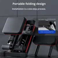 Banc de musculation pliable, chaise de fitness à domicile, planche multifonctionnelle pour sit-ups, équipement de fitness d'intérieur Flying Bird