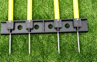 Mannequin de football gonflable OEM pour entraînement de coups francs, mur humain en PVC, taille adulte, vente en gros usine