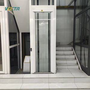 Ascensor Residencial Moderno de 2 Pisos con Puerta Doble Automática (Metal) - Product Image 5