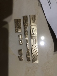 Molde de latón SRS para estampado, para reacondicionamiento de salpicaderos de automóviles y reparación de asientos de cuero, para asientos SRS - Product Image 4