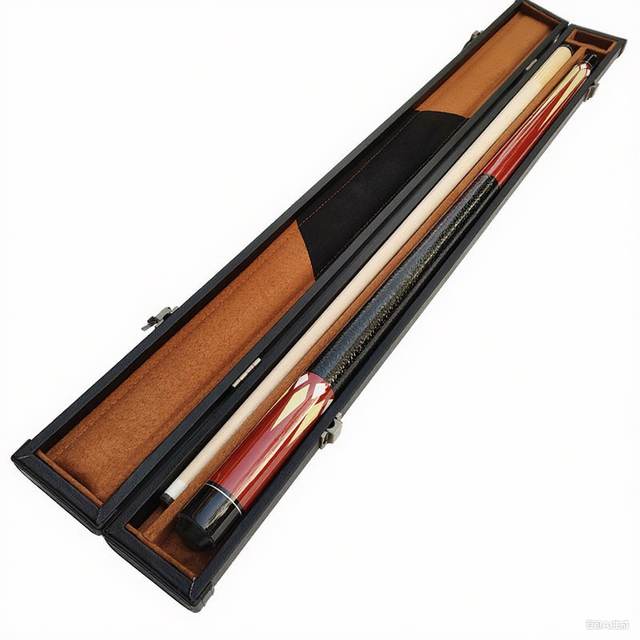 Leather Pool Cue Case Premium Leather Pool Cue Case Stylish Handbag-Style Design Leather Pool Cue Case