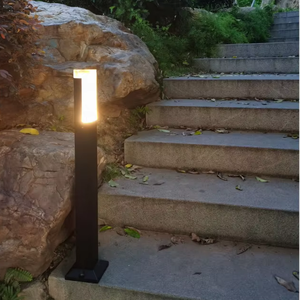 Современный минималистский светодиодный светильник для газона Теплый Белый Алюминиевый Корпус IP65 для вилл, домашние дворы, сады и газоны - Product Image 1