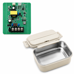 Carte de contrôle PCBA pour boîte à lunch électrique, PCB de contrôle de température intelligent pour chauffe-plat portable, fabricant OEM ODM - Product Image 1