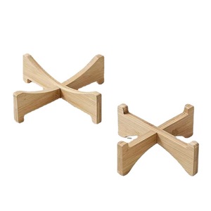 Bamboo Flower <b>Pot</b> Tray Square Minimalist Desktop Indoor Plant <b>Stand</b> for Potted Plants Greenery - Product Image 5