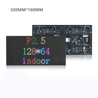 Module d'affichage LED couleur pleine P2.5 pour intérieur HUB75 160x80mm 64x32 Pixel Pitch SMD RGB HDR 5000cd/m 165Hz Résolution 3840x2160