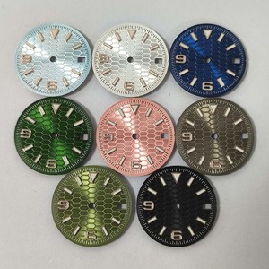 Aangepaste Universele Horloge Wijzerplaat Accessoire Verschillende Stijlen Voor Nh35 Nh34 Nh38 28.5Mm Horloges Gemaakt Van Roestvrij Staal En Metaal - Product Image 4