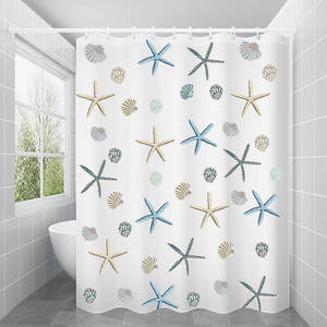 Cortina <span class=keywords><strong>de</strong></span> Ducha <span class=keywords><strong>de</strong></span> Poliéster Transparente, Moderna, Ecológica, Impermeable y <span class=keywords><strong>Antimoho</strong></span> para <span class=keywords><strong>Baño</strong></span> con Diseño <span class=keywords><strong>de</strong></span> Diseñador - Product Image 4