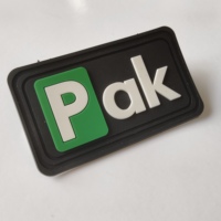 ZT-Custom PVC Patchs Marque Étiquette En Caoutchouc 3D En Relief PVC Patch Doux Silicone Patch pour La Décoration De Vêtements