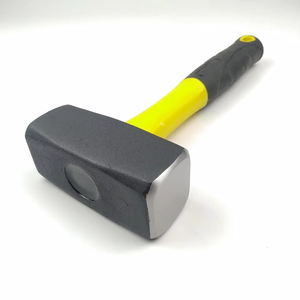 ค้อนทุบหินแบบเยอรมันทำจากเหล็กกล้า45 # พร้อมที่จับท่อเหล็ก - Product Image 1