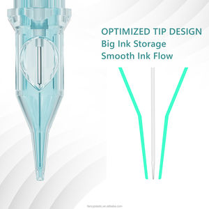 FANCY Premium Intensifié Jetable Stérilisé Permanent Maquillage Cartouche Aiguille En Acier Inoxydable Silicone Matériel pour Sourcil - Product Image 3
