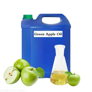 Óleo essencial de frutas por atacado óleo de fragrância de maçã verde orgânica preço óleo de maçã a granel 1kg