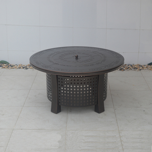 Multifunctional <b>Fire</b> <b>Pit</b> Table Outdoor Patio Backyard Garden Fireplace Heater <b>BBQ</b> <b>Pit</b> <b>BBQ</b> Table - Product Image 6