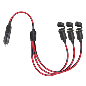 1 đến <span class=keywords><strong>3</strong></span> xe Thuốc lá nhẹ hơn ổ cắm Splitter Adapter 12V 24V sạc điện <span class=keywords><strong>3</strong></span>-<span class=keywords><strong>Way</strong></span> nữ ổ cắm cắm kết nối adapter - Product Image 2