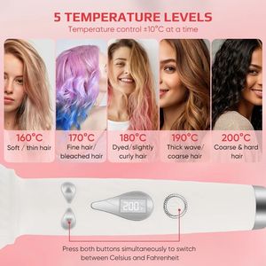 Rizador de Pelo Tres en Uno Multifuncional con Cerámica de Turmalina para Uso Doméstico y Hotelero - Product Image 4