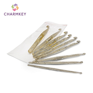<span class=keywords><strong>Agujas</strong></span> de Ganchillo de Plástico Transparente, <span class=keywords><strong>Agujas</strong></span> de Tejer Coloridas, Portátiles y Duraderas <span class=keywords><strong>para</strong></span> Principiantes, Proyectos Diarios de Ganchillo - Product Image 4