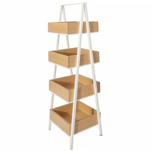 Giá Trưng Bày Đảo Bàn Khuyến Mãi Tùy Chỉnh Ba/Bốn Tầng Giá Trưng Bày MINISO Bằng Gỗ - Product Image 6