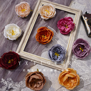Épingle à cheveux en rose artificielle en soie Yixuan, accessoire de décoration douce pour mariage et maison - Product Image 1
