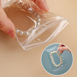 Jewelry Storage <strong>Bag</strong> Box Anti-Oxidation Transparent Jewelry Organizer for Earring Necklace Bracelet Ring Holder <strong>Ziplock</strong> <strong>Bag</strong> - Product Image 2