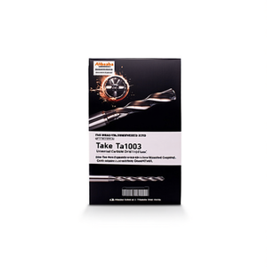 Foret universel en carbure Ttake Ta1003, revêtement Nano TiAlN, 5Xd non percé, pour machines-outils - Product Image 2