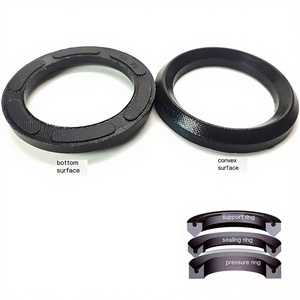 Joint d'étanchéité en tissu en forme de V, joint d'étanchéité hydraulique en forme de V, matériau NBR/FKM, utilisation industrielle, résistant à l'huile - Product Image 1